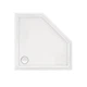 Душовий піддон Qtap Diamond 301112 100x100x12 см + сифон - изображение 3