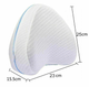 Подушка ортопедическая для ног и спины CONTOUR LEG PILLOW с эффектом памяти (80029291-AV) - изображение 5