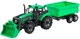 Трактор Cavallino 1450913 з навантажувачем та причепом Зелений (8719214072780) - зображення 1