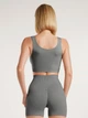 Безшовный топ Giulia Tank Top L/XL Сірий_Poppy seed (4823116914278) - зображення 5