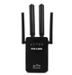 Усилитель WiFi сигнала ретранслятор Wi-Fi PIX-LINK LV-WR09Q 2.4 GHz репитер точка доступа Black (18621) - изображение 1