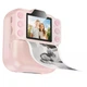 Дитячий фотоапарат з друком HOCO DV211 Dual Camera Printing Camera (Pink рожевий) - зображення 2