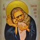 Ікона левкас Святий Симеон Богоприємець (9*11см) 112-0110м - зображення 2