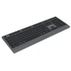 Клавіатура REAL-EL RK-715W Wireless/Bluetooth Black/Gray (EL123100051) - зображення 5