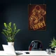 Постер Мортал Комбат, Скорпион, Mortal Kombat, Scorpion, A3 42×30 см (id0534) - изображение 4