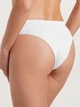 Трусики бразилиана женские Giulia Brasilian Briefs Rib S/M White (4823116916517) - изображение 3