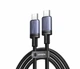 Кабель UGREEN L528 USB-C to USB-C PD 3.0 100W 5A Fast Charging Cable 0.5m Space Gray (65831) - зображення 1