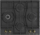 Варильна поверхня Gorenje газова, 60см, чавун, чорний - изображение 1