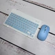 Комплект чехол с клавиатурой и мышкой ARM-Silicon iPad 10 (2022) Ukrainian, Stitch blue - зображення 12