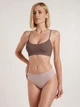 Трусики бразилиана женские Giulia BRASILIAN BRIEFS RIB L/XL Светло-розовые (4823116923508) - изображение 4