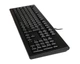 Клавіатура A4Tech KR-85 PS/2 (Black), Comfort Key чорна - зображення 6