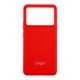 Чохол Liquid Silicone (AA) для Xiaomi Poco X6 Pro 5G Колір 14.Red - изображение 14