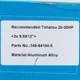 Винт Tohatsu/Mercury 30-930-01 алюминий 3X9.9X13 (30-930-01) - изображение 4