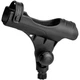 Держатель удилища Railblaza Rod Holder R черный пластиковый регулируемый угол 0-90° 360° поворот - изображение 1