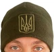 Шапка флисовая Ranger Модель не указана Оливковая 58-61 двойной флис (RA89531) - изображение 3