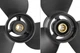 Гребной винт Solas Amita 9.25″ 3 лопасти для моторов Yamaha Honda Parsun мощностью до 20 л.с. (3111-093-08) - изображение 4