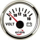 Вольтметр PMV2-WS-8-16 белый 55 мм 9-32 VDC (PMV2-WS-8-16) - изображение 1