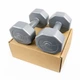Гантели композитные для фитнеса Infinito Fitness 2×4 кг (набор 8 кг) - изображение 8