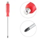 Викрутка шліцева PH4*200 мм, CrV INTERTOOL HT-0490 - изображение 2