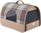 Транспортна сумка для котів Amiplay Kent L Бежева (5907563250598) - зображення 1