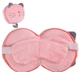Подушка с маской дорожная под шею "Kitty" 25*7см Home R35822 - изображение 1