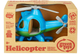Helikopter Green Toys ekologiczna zabawka dla dzieci Niebieski (0816409010607) - obraz 3