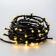 Комнатная светодиодная гирлянда Штора 3х2 м 144 LED, белый провод, желтый свет - изображение 2