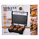 Электрогриль Sokany SK-08026 прижимной с антипригарным покрытием - изображение 11