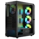 Корпус LogicConcept PORTOS MESH+GLASS ARGB fans 4x120mm BLACK без БП ATX - изображение 14