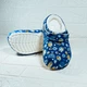 Сабо Crocs Classic Lined Hanukkah Clog на меховой подкладке синий J2 33-34 21см арт.209328-90Н - изображение 3