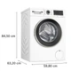 Пральна машина повногабаритна BOSCH Серія 4 WGA244Z0UA + Сушильна машина BOSCH Серія 4 WQG14210UA (комплект) - изображение 4