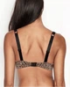 Бюстгальтер Victoria’s Secret Чорний з бежевим 36D - зображення 2