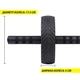 Ролик для пресу HeartBeat Ab Wheel Roller з килимком для колін - зображення 2