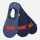 Набор следов женских Levi`s High Cut Batwing Logo Recyc 701224671-002 35-38 3 пары Denim (8720245507035) - изображение 1