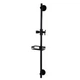 Душова стійка Globus Lux 78 см з мильницею, чорна матова (BT-1107-BB) - зображення 1