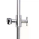 Душова стійка Globus Lux 65 см з мильницею, хром (DS-1106-CR) - зображення 4