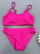 Детский комплект комбинезон топ плавки Fuba 31829-1 малиновый 42 152 - 158 см - изображение 2