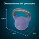 Гиря Cecotec Drumfit KettleBell 12000 Neo 12кг (CCTC-07205) - изображение 3