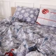 Простынь MirSon Бязь 17-0657 Mistletoe 200 х 220 см (2200009611582) - изображение 3