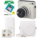 Набір камера моментального друку Fujifilm Instax Square SQ 1 White + Чохол + Фотоальбом + Фотоплівка 20 шт - зображення 1