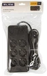 Подовжувач мережевий Blow PS-630 6-розетковий 3 x USB 1 x USB-C 3 м Чорний (5900804142836) - зображення 4