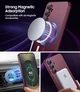 Чохол силіконовий з магнітом протиударний Case with MagSafe для Samsung Galaxy S24 FE (Samsung S24FE) wine red - изображение 2