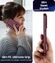 Чохол силіконовий з магнітом протиударний Case with MagSafe для Samsung Galaxy S24 FE (Samsung S24FE) wine red - изображение 4