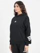 Худи женское Adidas W Fi 3S Oh Hd JC5426 XS Black (4067905810093) - изображение 8