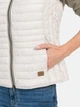 Теплый жилет короткий женский Camel Active VEST 360460-9E50-66 34 Белый (4064478866588) - изображение 5