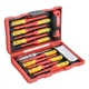 Діелектричний набір ізольованих викруток PH PZ SL Torx Molder CrV 6150 VDE 1000 В з тестером 13шт (MT35213) - зображення 1
