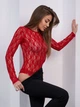 Боди ISSA PLUS 15425A L красные (issa2007682773701) - изображение 2
