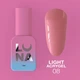 Жидкий гель LUNAMoon Light Acrygel №08 (Розово-персиковый) 13 мл для укрепления, выравнивания ногтей - изображение 1