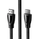 Кабель мультимедійний HDMI M to HDMI M 2.0m braided HD140 black Ugreen (80403) - зображення 2