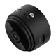 Мини IP-камера 1080P и 720P A9 Wi-Fi HD обзором на 150 градусов и диапазоном 5 метров, пластиковая, черная - изображение 1